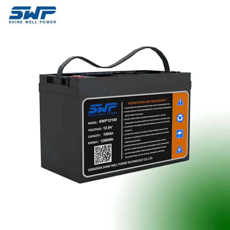 12.8v100ah pin thay thế axit chì cho phát điện quangnhiệt hỗ trợ các tế bào Lifipo4 lưu trữnăng lượngnhà